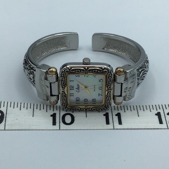 Ornate Collezio Hinged Bracelet Watch Vintage - Picture 7 of 14